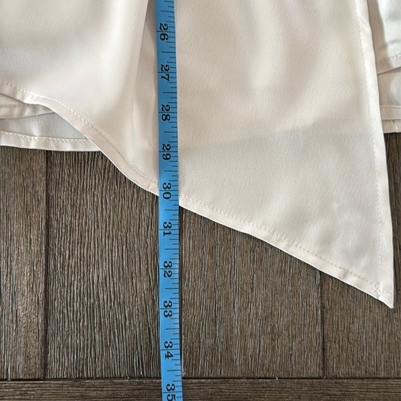 Lulus Always Celebrating Ivory Satin Off-the-Shoulder Mini Dress - Picture 12 of 12